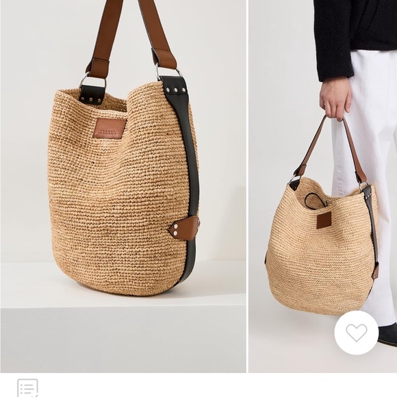 Isabel Marant Rafia Tote - Picture 2 of 3